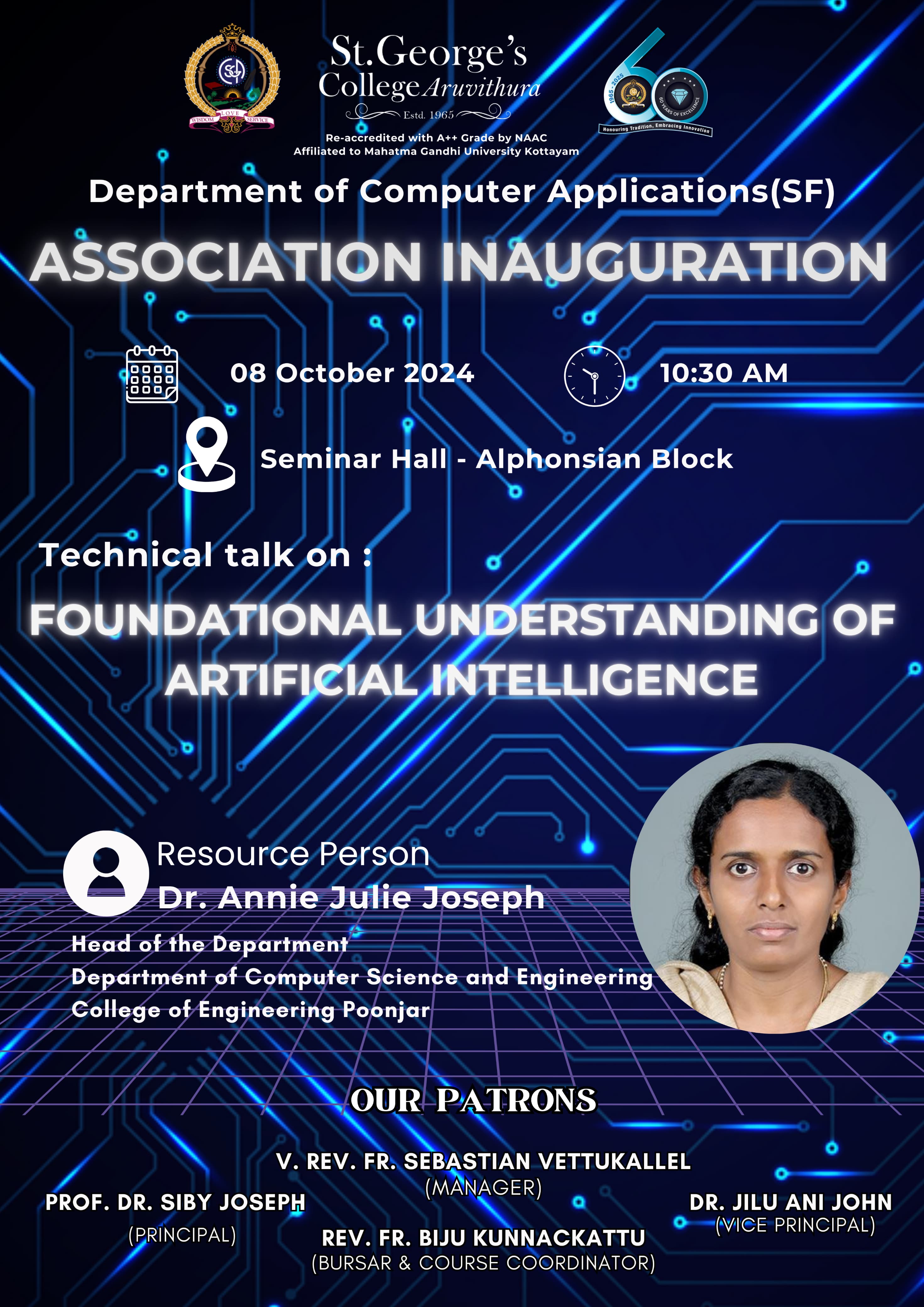 Association Inauguration - Department of Computer Applications (SF)